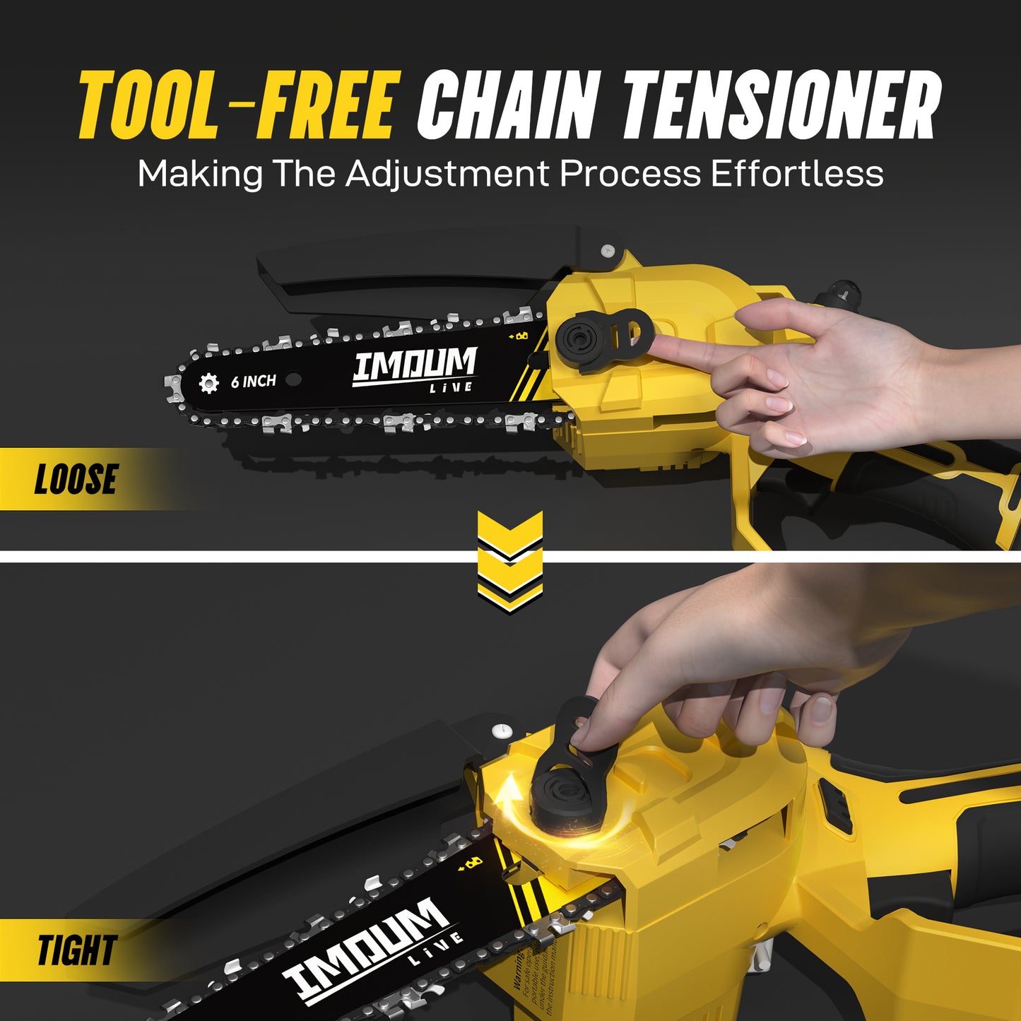 6-Inch Brushless Chainsaw